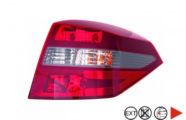 Acessar a peça Grupo optico exterior traseiro direito py21w+p21wx2+p21/5wx22011-> & sw