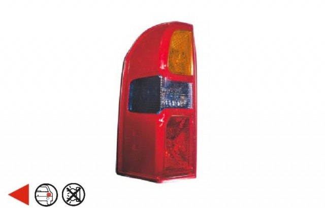 Acessar a peça Farolim traseiro esquerdo [âmbar - fume - vermelho]