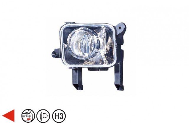 Acessar a peça Projetor de nevoeiro esquerdo