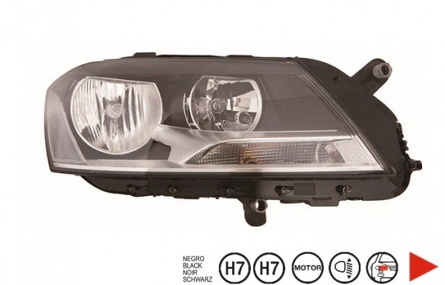 Acessar a peça Farol direito H7+H7