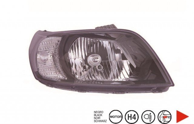 Acessar a peça Farol direito h4 [preto]