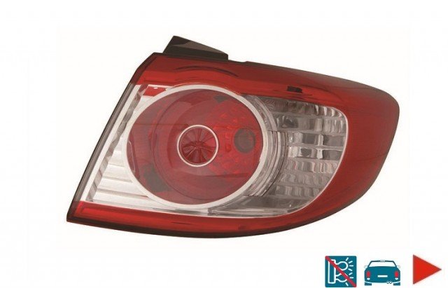 Acessar a peça Farolim traseiro direito