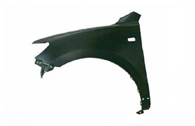 Acessar a peça Guarda lama frente esquerda com buracos piloto e friso