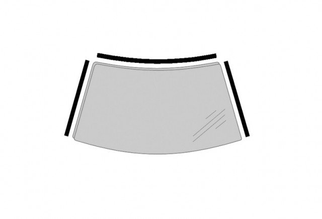 Acessar a peça Kit 3 frisos para-brisas