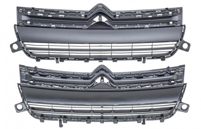 Acessar a peça Grelha frente