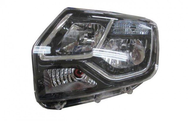 Acessar a peça H1+H7 farol esquerdo com piloto azul