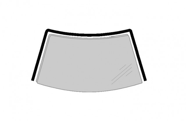 Acessar a peça Friso para-brisas en u