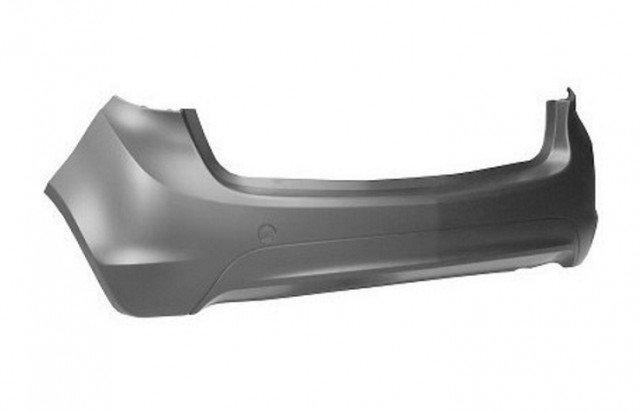 Acessar a peça Para choques traseiro preparado sem buracos sensores com tampa gancho