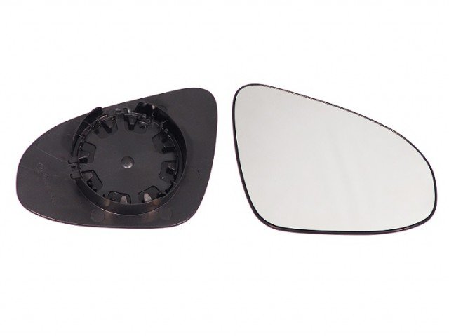 Acessar a peça Vidro com suporte direito convexo 2 pins