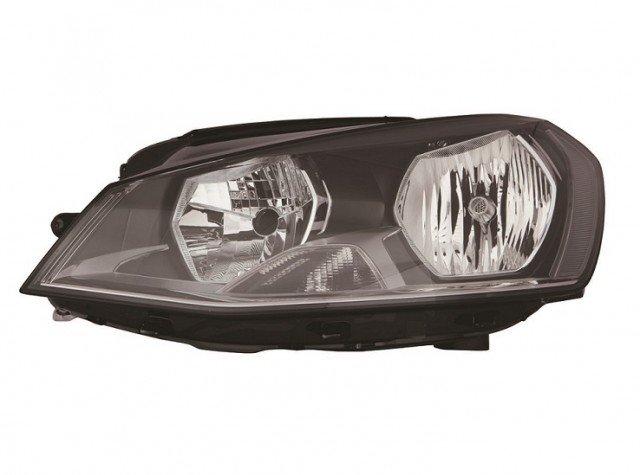 Acessar a peça Farol esquerdo eletrico com motor/base preta h7+h15 tipo v