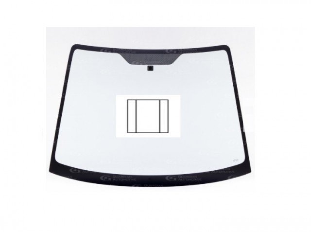 Acessar a peça Para-brisas verde com controle solar