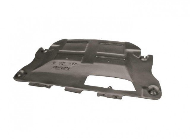 Acessar a peça Sob a proteção do motor