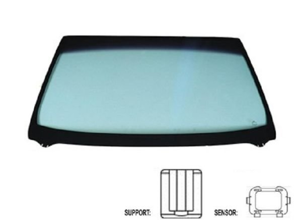 Acessar a peça Para-brisas com sensor refletivo verde