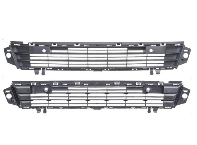 Acessar a peça Grelha inferior para choques frente com buraco sensor