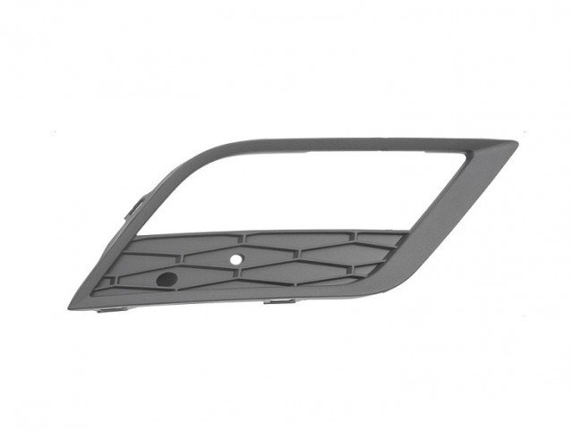Acessar a peça Grelha direita para choques frente preta com buraco nevoeiro