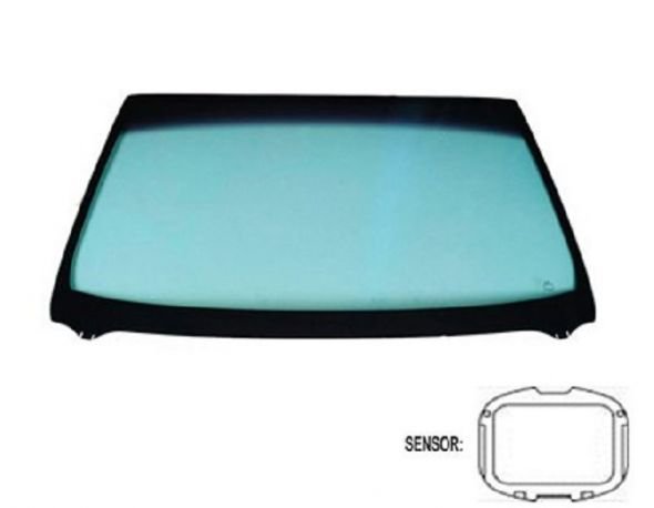 Acessar a peça Para-brisas verde ctrl solar serigr. mod. base esp. sensor chuva/luz friso sup/inf vantana