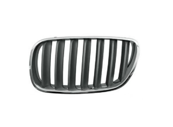 Acessar a peça Grelha esquerda frente quadrocromado/lamas titânio escuro