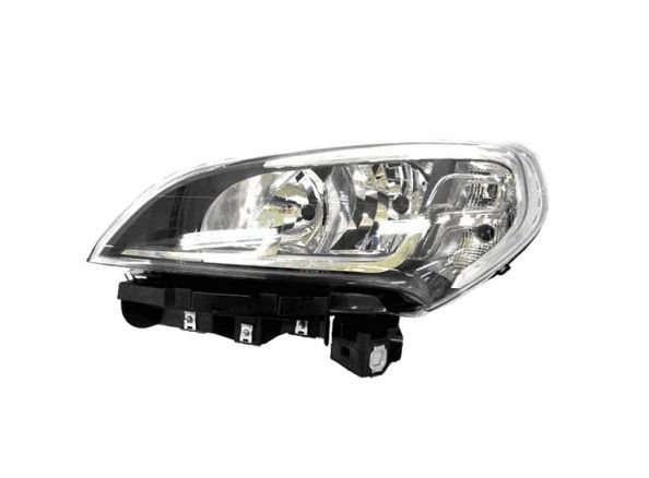 Acessar a peça Farol elétrico esquerdo, preto, H7+H7 (motor)