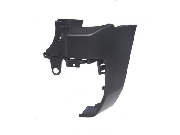 Acessar a peça Ponta para choques traseiro direita preta (corta -2 portas)