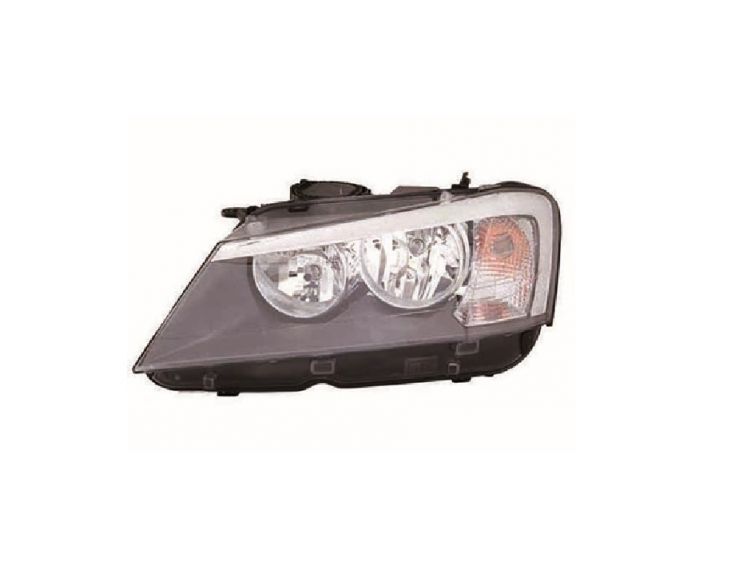 Acessar a peça Farol esquerdo eletrico com motor/base preta h7+h7+py21w+w5w tipo a