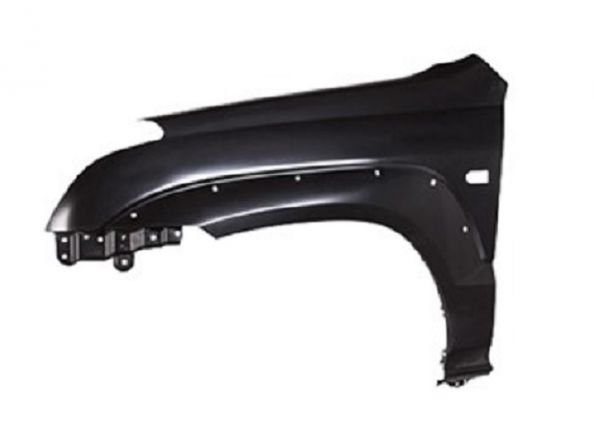 Acessar a peça Guarda lama frente esquerda com buraco piloto com buracos aba guarda lama