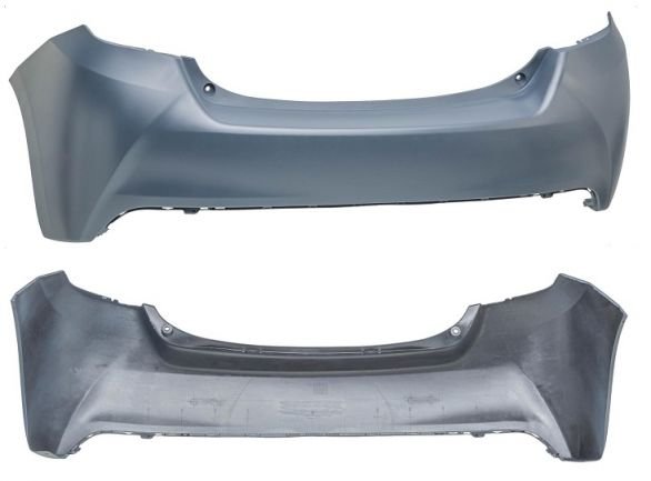 Acessar a peça Para choques traseiro preparado