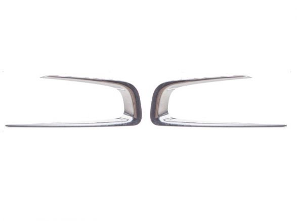 Acessar a peça Kit embelezadores tampas nevoeiro cromados