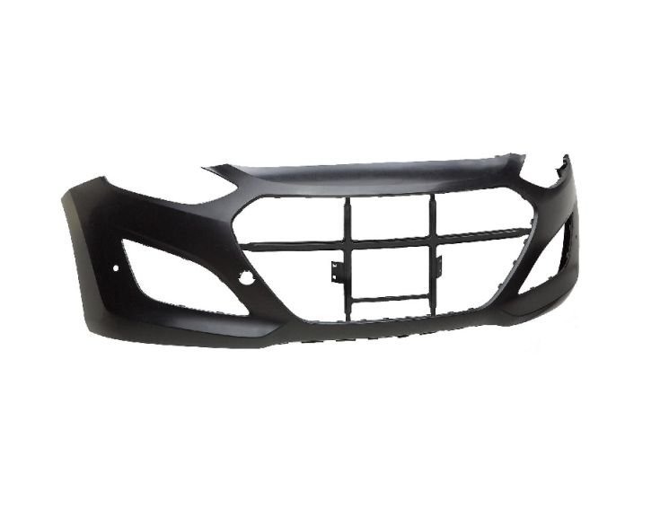 Acessar a peça Para choques frente preto + sensores