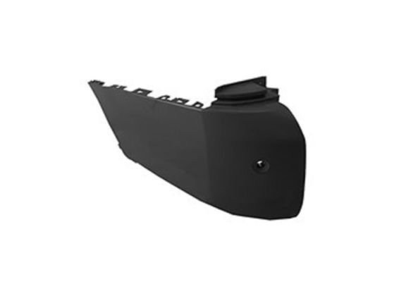 Acessar a peça Ponta para choques traseiro esquerda preto com buracos asistente angulo morto chassis longo