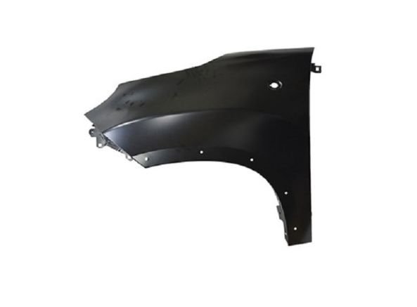 Acessar a peça Guarda lama frente esquerda com buraco piloto com buracos aba guarda lama