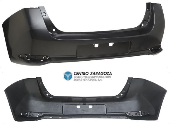 Acessar a peça Para choques traseiro sem prime