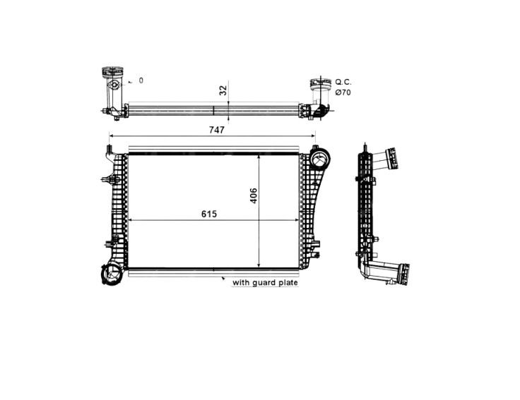 Acessar a peça Refrigerador de ar turbo