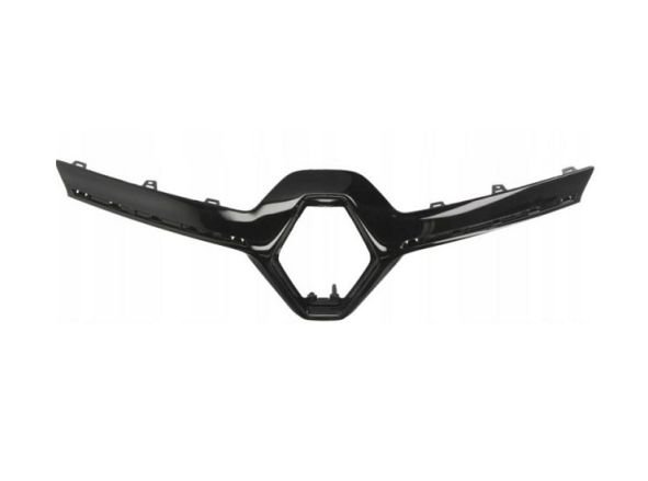 Acessar a peça Acabamento superior da grelha frente em preto brilhante