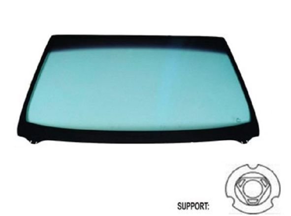 Acessar a peça Para-brisas verde controlo solar serigrafia base espelho friso superior/inferior janela