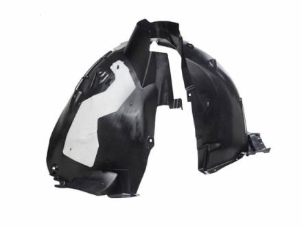 Acessar a peça Cava de roda frente esquerda, com agrafos e isolamento