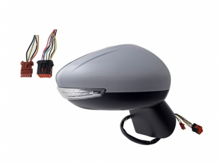 Acessar a peça Espelho direito elétrico, convexo, aquecido, retrátil + pisca + cortesia + sonda