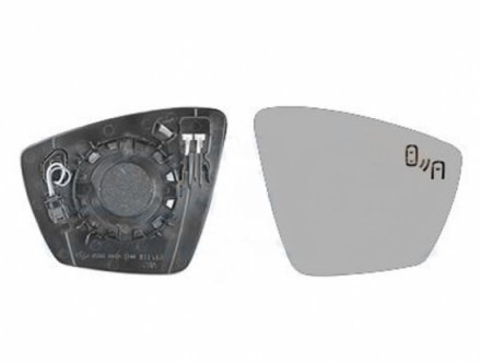 Acessar a peça Vidro + apoio retrovisor lateral direito aquecido eletrocrômico