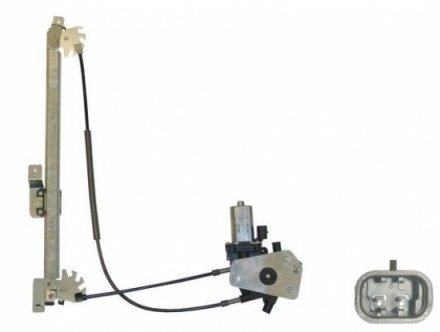Acessar a peça Elevador vidro traseiro esquerdo eletrico com motor não confort 4 portas 2 pins