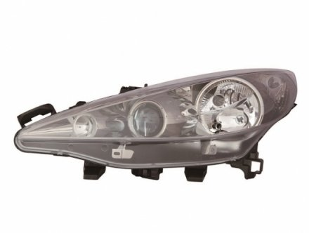 Acessar a peça Farol esquerdo eletrico com motor/base preta h7+h1+h7+py21w+w5w tipo v 2009->2011