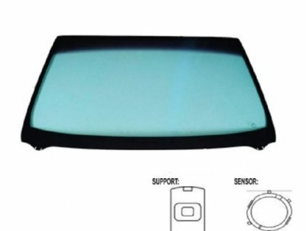 Acessar a peça Para-brisas verde controlo solar serigrafiado base espelho sensor chuva/luz janela ->2016