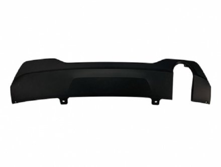 Acessar a peça Spoiler para choques frente preto com escape