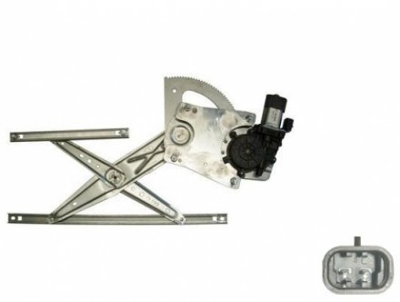 Acessar a peça Elevador vidro frontal esquerdo eletrico com motor não confort 4 portas 2 pins