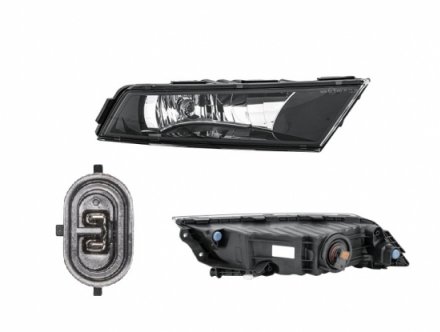 Acessar a peça Farol nevoeiro direito h8 [hella]