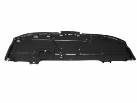 Acessar a peça Bandeja inferior para choques frente