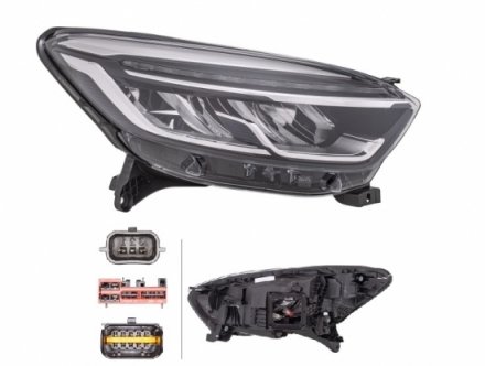 Acessar a peça Farol led direito [hella]