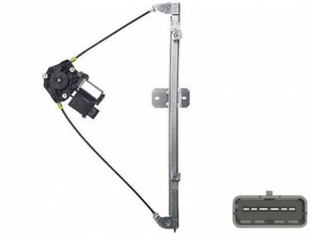 Acessar a peça Elevador vidro frontal direito eletrico com motor confort 2portas 6 pins 05/2006->09/2011