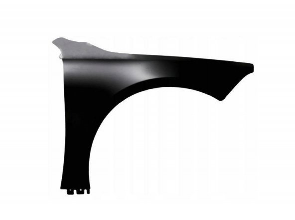 Acessar a peça Guarda lamas direita [Aço]