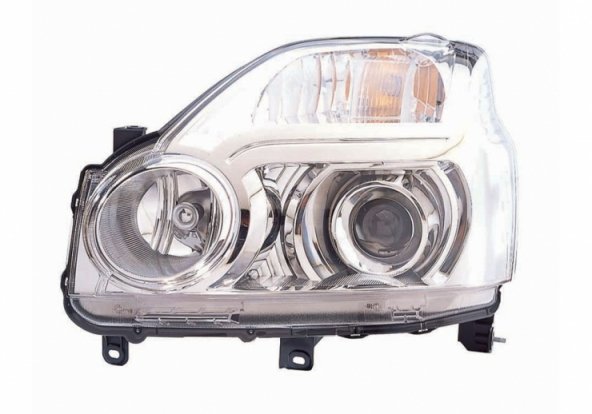 Acessar a peça Farol elétrico esquerdo com motor Xénon