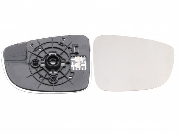 Acessar a peça Vidro + suporte do espelho retrovisor direito convexo e aquecido