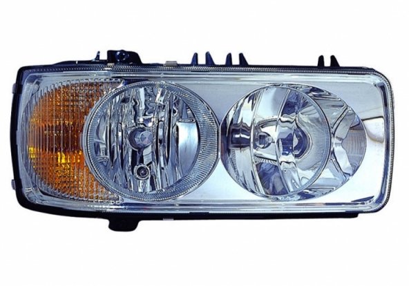 Acessar a peça Farol dianteiro direito manual e elétrico H1 + H7 (24V)